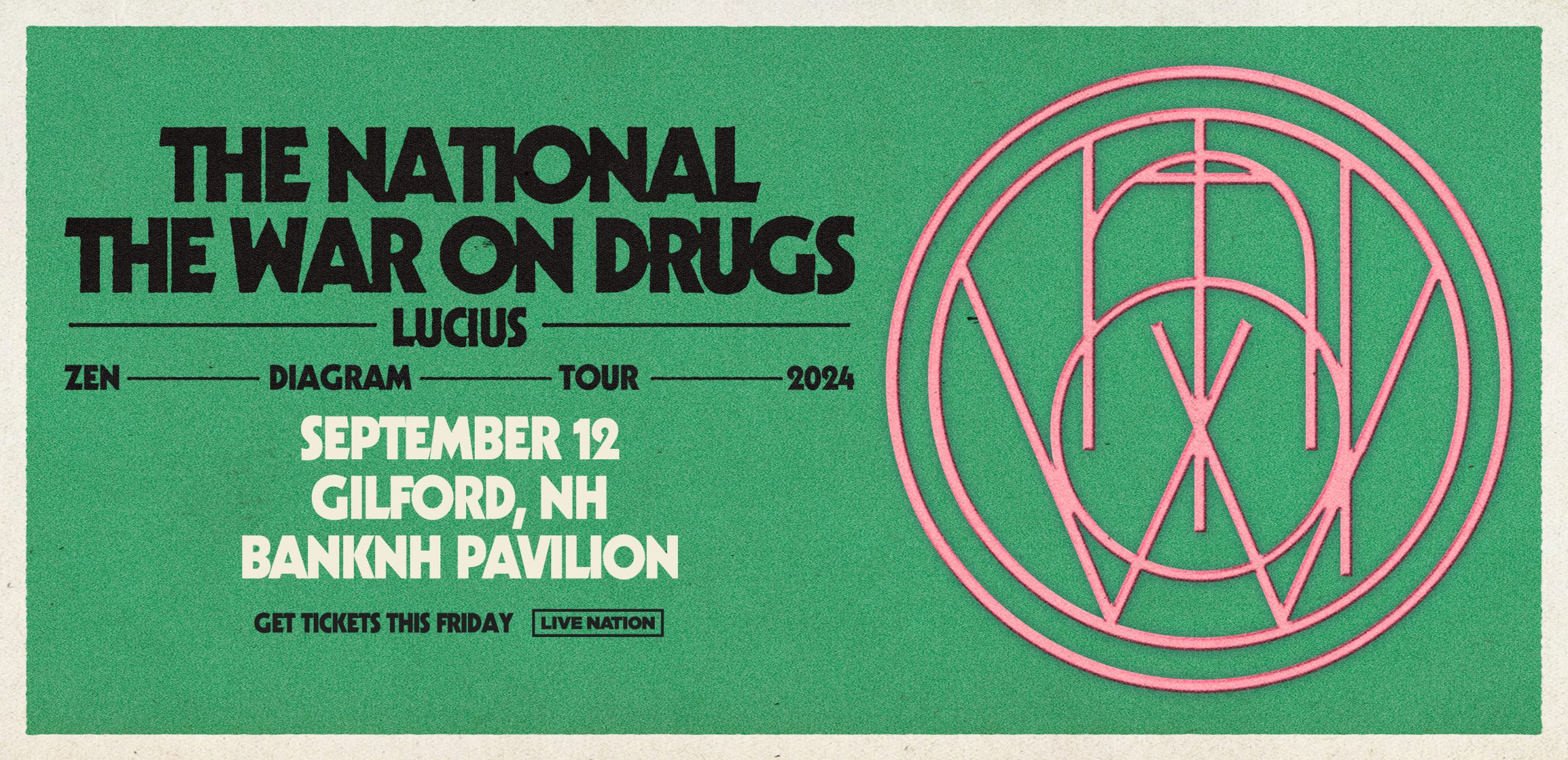 Win Tickets to The National & The War on Drugs
