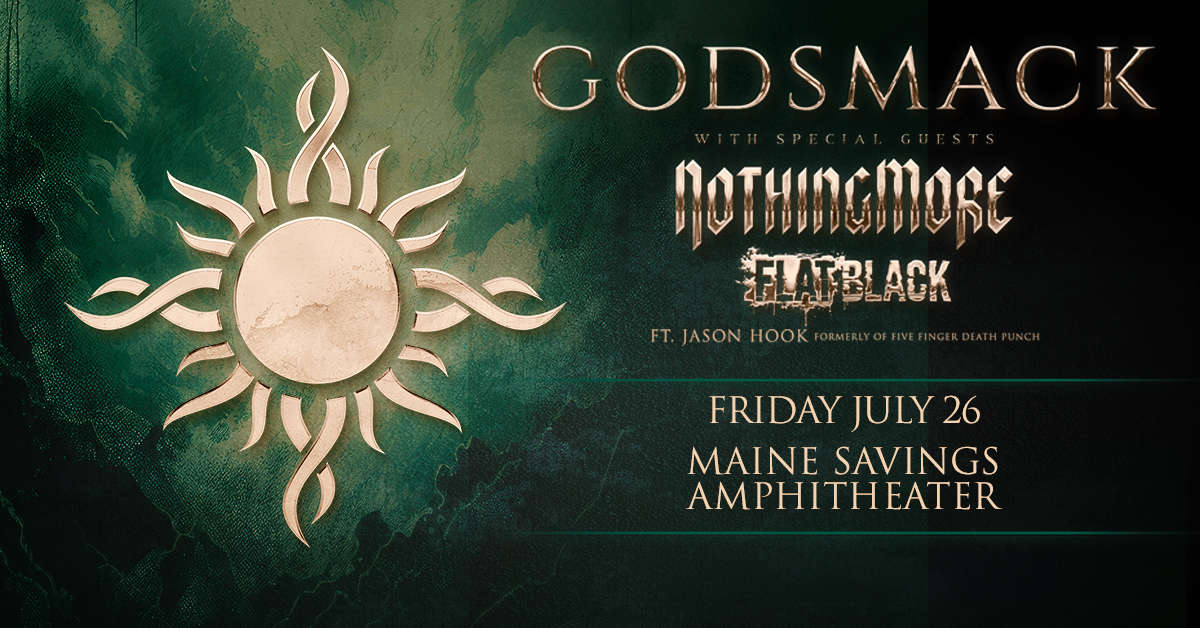 The Bone Welcomes Godsmack with Flat Black and Nothing More, Win Tickets!