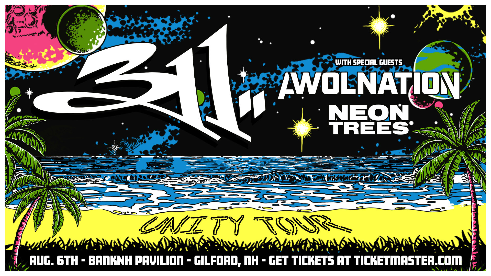 Win Tickets to 311, AWOLNATION and Neon Trees