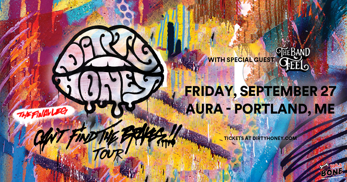 106.3 The Bone Presents Dirty Honey at Aura, Win Tickets!