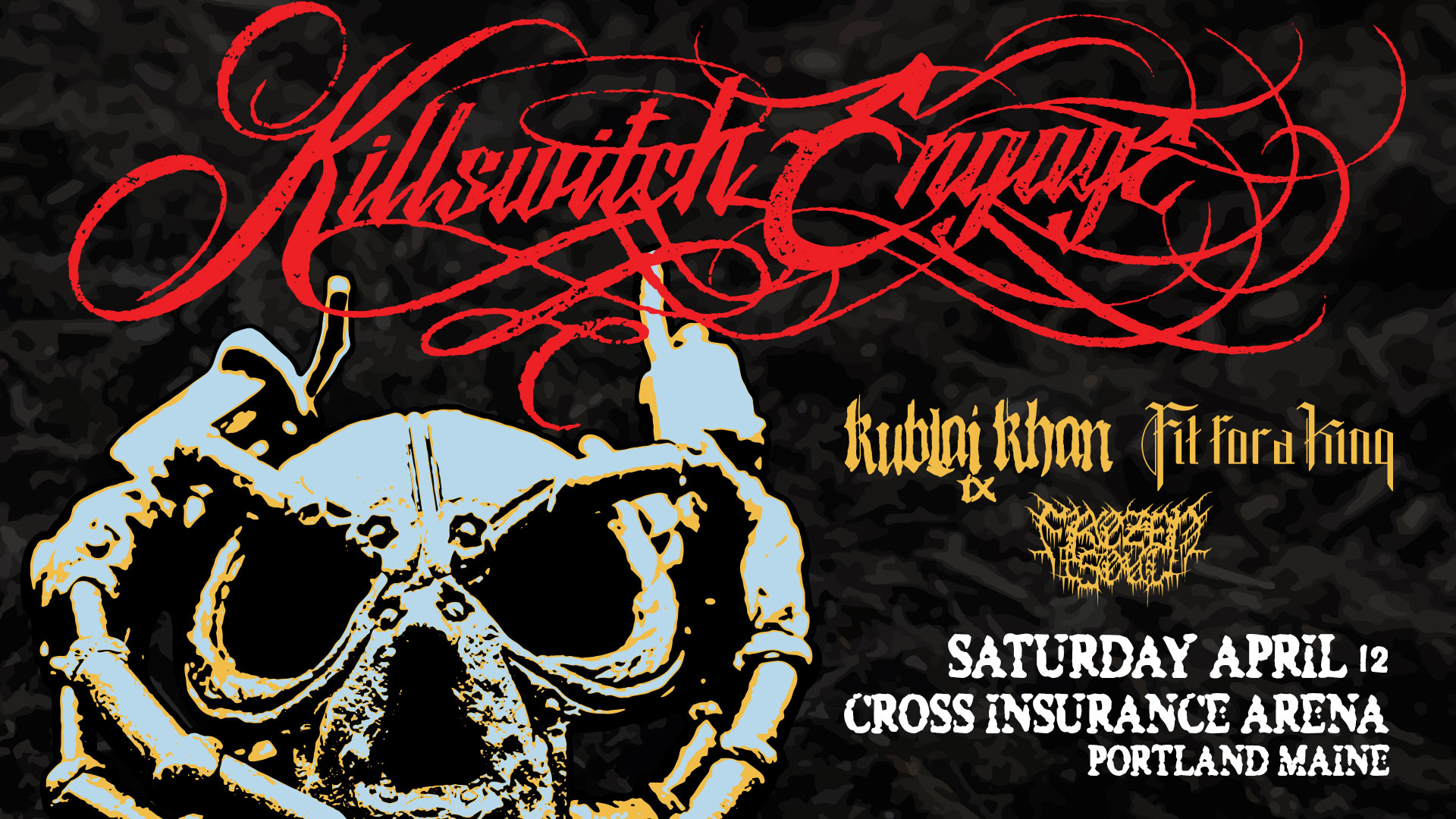 Win Before You Can Buy Killswitch Engage at Cross Insurance Arena