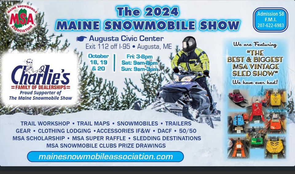 Win Passes to the Maine Snowmobile Show