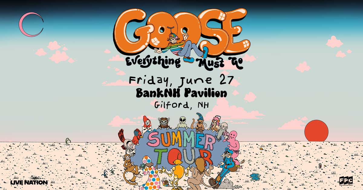 Win Tickets to See Goose Live at BankNH Pavilion!