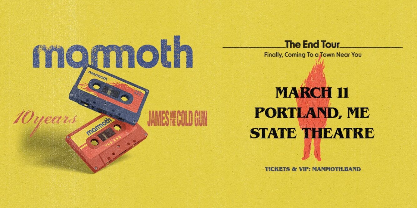 Win Tickets Plus Meet & Greets to Mammoth at State Theatre