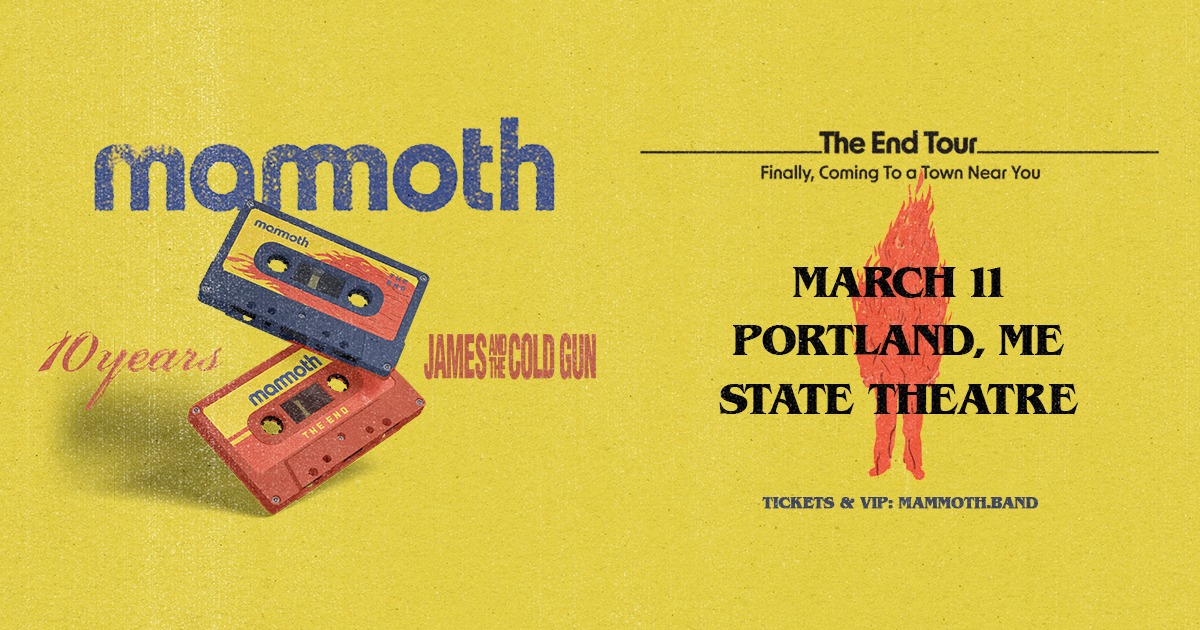 Win Tickets to See Mammoth at State Theatre