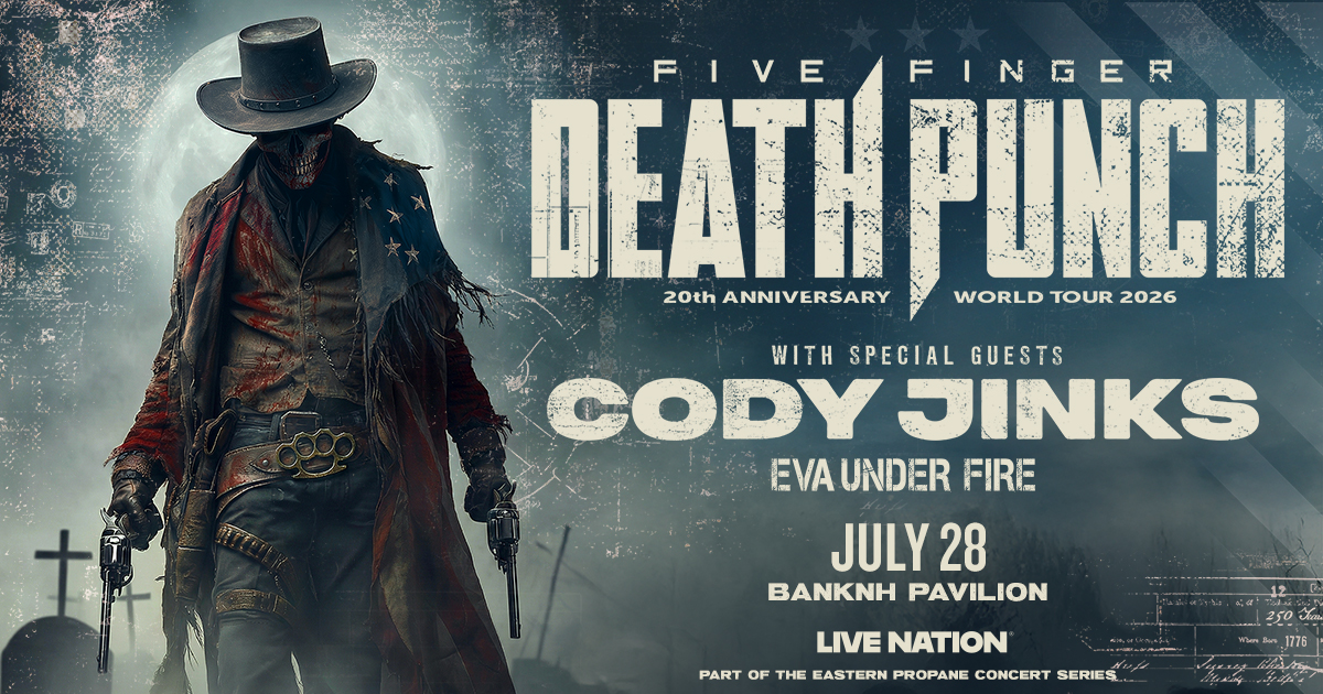 Win Tickets to Five Finger Death Punch, Cody Jinks at BankNH Pavilion!
