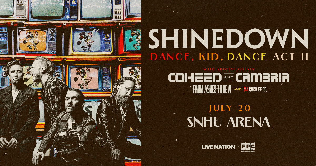 Win Tickets to See Shinedown at SNHU Arena!